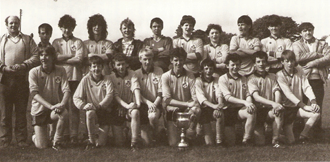 DOWN U16 FOOTBALL CHAMPIONS 1985