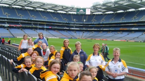 CLONDUFF YOUNGSTERS ATTEND ALL IRELAND CAMOGIE FINAL 2007