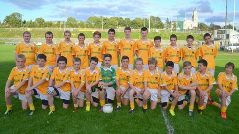 U14s IN SOUTH DOWN CHAMPIONSHIP FINAL 2013