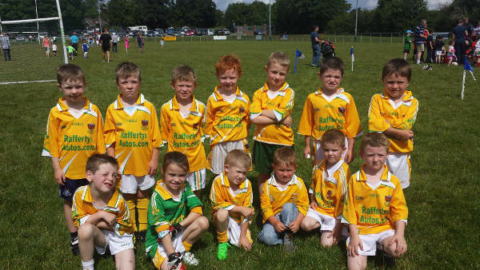 CLONDUFF’S YOUNGEST PLAY IN THEIR FIRST BLITZ 2013