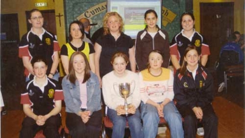 DOWN ULSTER CAMOGIE CHAMPIONS 2004