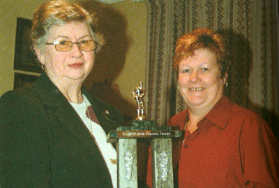 ROSEMARY CARR IS FIRST FEMALE RECIPIENT OF HALL OF FAME 2003