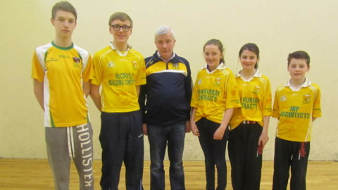 FOUR COUNTY HANDBALL TITLES FOR CLONDUFF YOUNGSTERS 2014
