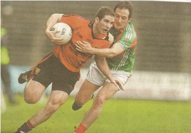 AIDAN AND ARTHUR IN ACTION FOR DOWN v MAYO NFL 2012