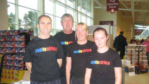 MICHAELA DOWNEY ‘RUNS TO AFRICA’ 2008