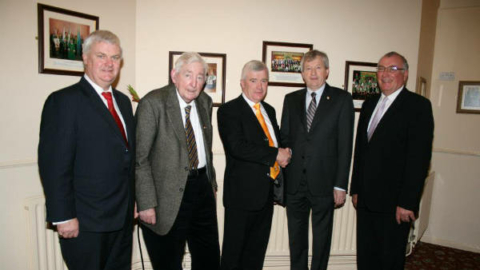 DOWN’S FIRST NATIONAL PRESIDENT PADDY McFLYNN PASSES AWAY