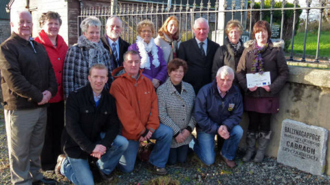 COMPLETION OF TOWNLAND STONES 2013