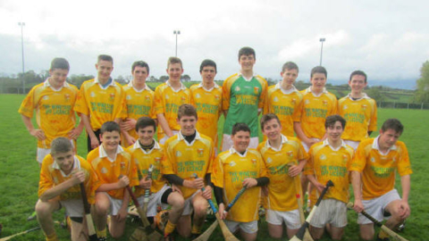 U16 HURLERS ARE LEAGUE AND CHAMPIONSHIP DOUBLE WINNERS 2013
