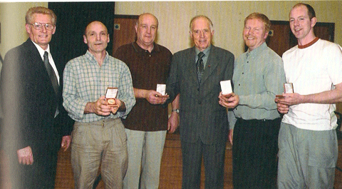 CLONDUFF COUNTY HANDBALL WINNERS 2001