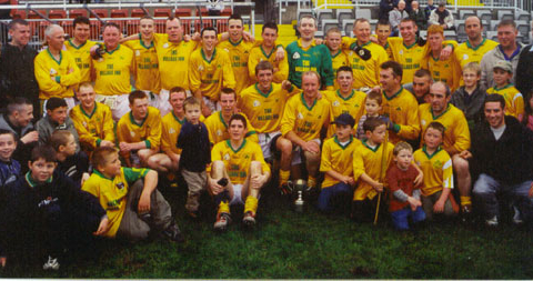 RESERVE FOOTBALL DOUBLE WINNERS 2001