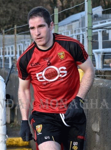 AIDAN LEADS OUT DOWN IN McKENNA CUP 2016