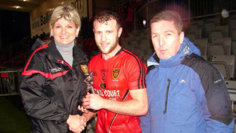 DARREN IS MAN OF THE MATCH IN FINAL McKENNA CUP GROUP GAME 2015