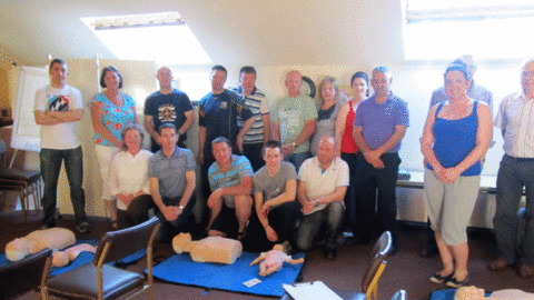 DEFIBRILLATOR AND FIRST AID COURSE 2012