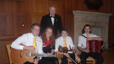 CLONDUFF MUSICIANS ENTERTAIN AT CO-OPERATION IRELAND GALA DINNER 2013