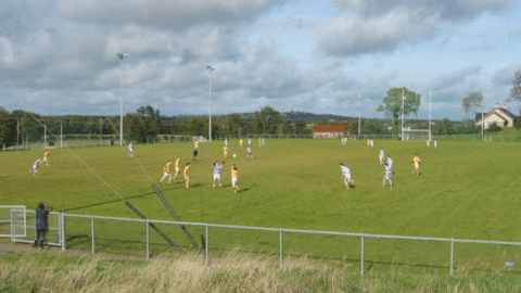 FIRST GAME ON NEW PITCH OCTOBER 2011