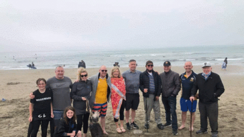 CLONDUFF’S DAILY DIP FOR PETER AND MND 2021