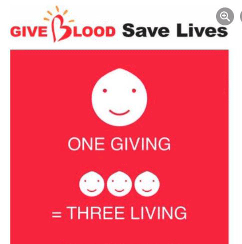 GIVE BLOOD! SAVE LIVES!