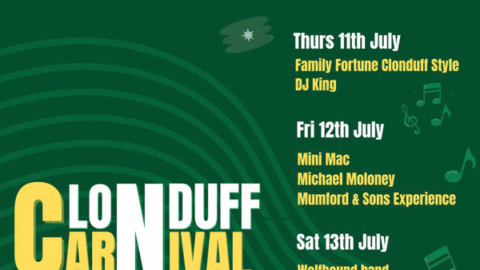 RESERVE THIS WEEKEND FOR CLONDUFF CARNIVAL!