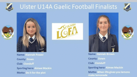 OUR LADY’S IN ULSTER LGFA U14 FINAL