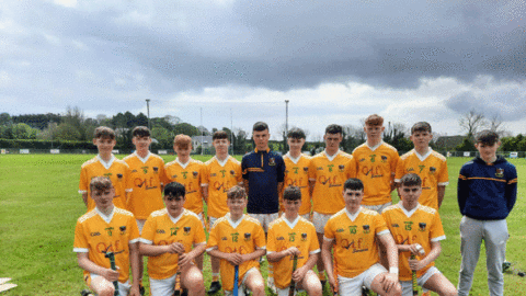 BIG WIN FOR U16 HURLERS IN THE ARDS