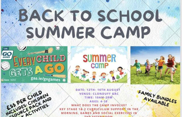 BACK TO SCHOOL SUMMER CAMP 2024