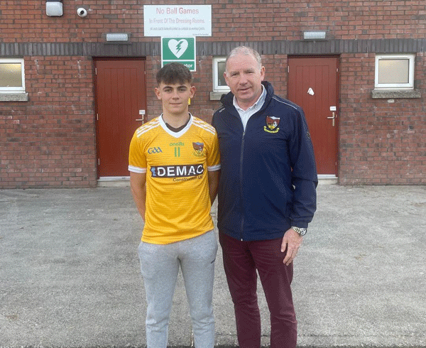 RUAIRI SELECTED FOR ULSTER ACADEMY 2024