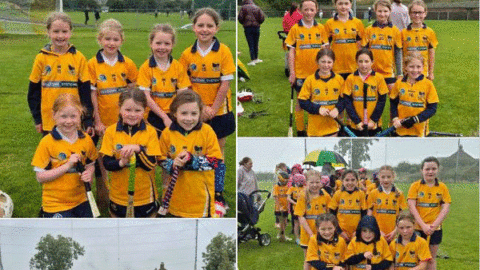 PRIMARY SCHOOL AGE CAMOGIE BLITZ IN CLONDUFF