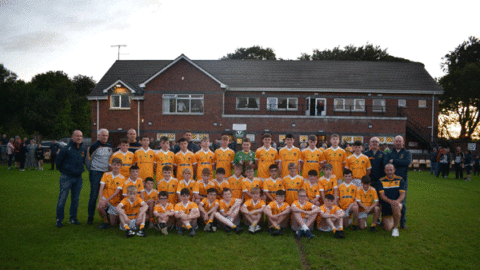 U14 LEAGUE DIV 1 WINNERS PRESENTED WITH THE CUP!