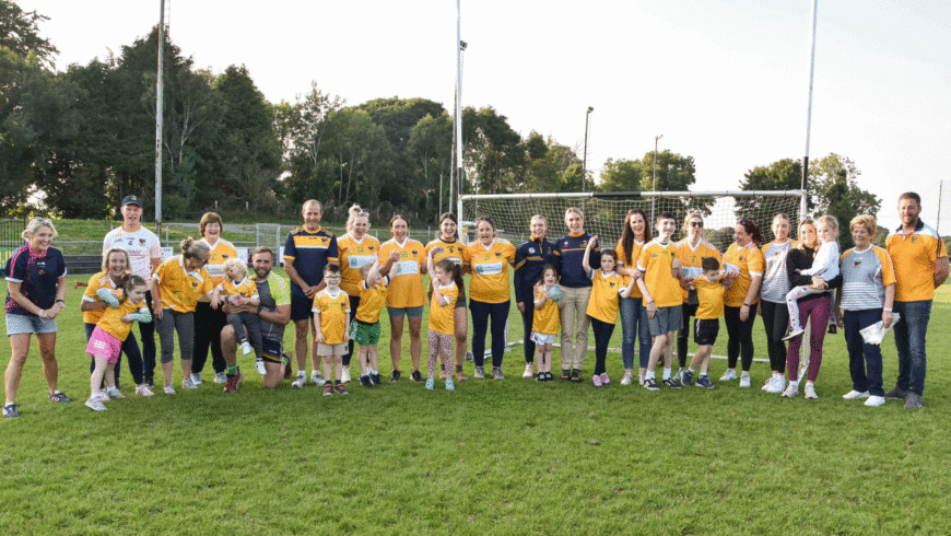 JERSEY PRESENTATION TO CLONDUFF ALL STARS – GAA FOR ALL