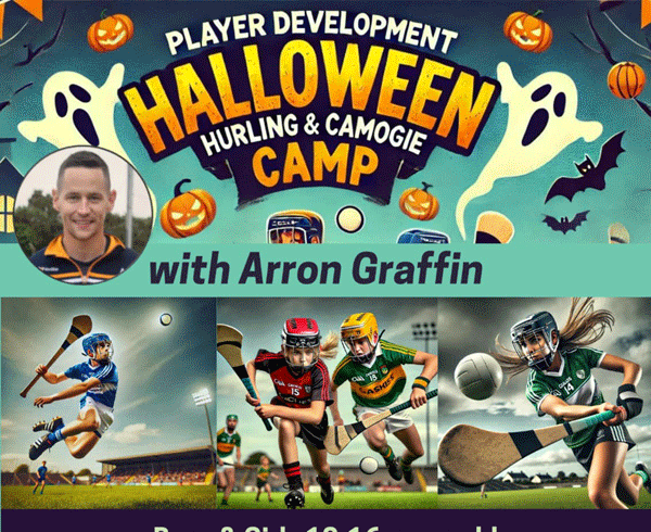 HALLOWEEN HURLING & CAMOGIE CAMP 2024