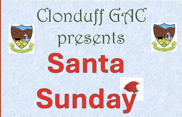 SANTA SUNDAY RETURNS TO CLONDUFF