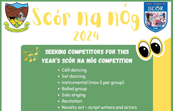 SCÓR na nÓG IS RESUMING VERY SOON!