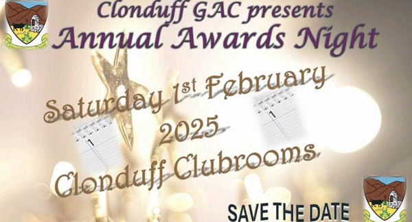 ANNUAL AWARDSFOR 2024 – SAVE THE DATE!