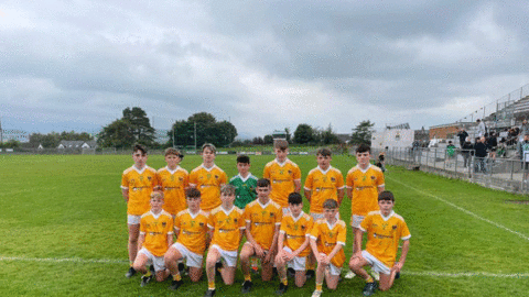 U14 HURLERS AT CASTLEWELLAN TOURNAMENT