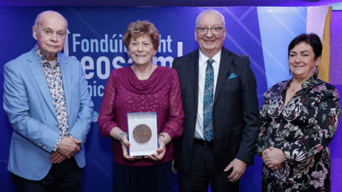 CLONDUFF EARN JOSEPH McDONAGH FOUNDATION BRONZE AWARD