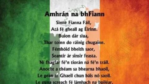AMHRÁN NA bhFIANN WORKSHOP