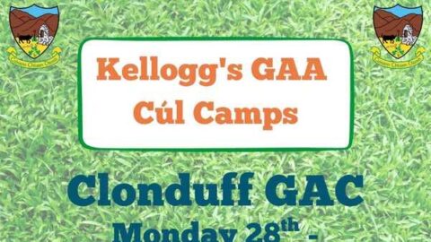 KELLOGG’S CÚL CAMP COMING SOON