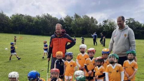 CLONDUFF U6 HURLERS MAKE THEIR DEBUT!
